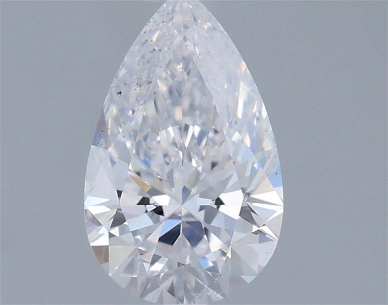 Diamond Natural 0,8Ct D-SI2 Pear - GIA6552390005 1