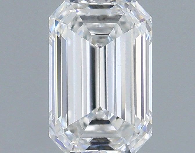 Diamond Natural 0,34Ct F-VS1 Emerald - GIA7553390687 1