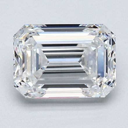 Diamond Natural 1,8Ct E-VVS2 Emerald - GIA6522184151 1