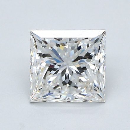 Diamond Natural 1,72Ct G-VVS2 Princess - GIA1232745288 1