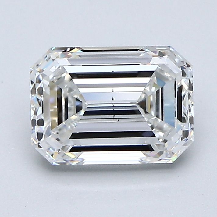Diamond Natural 1,7Ct E-VS2 Emerald - GIA6541091165 1