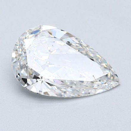 Diamond Natural 1,55Ct G-VVS2 Pear - GIA6237532901 1