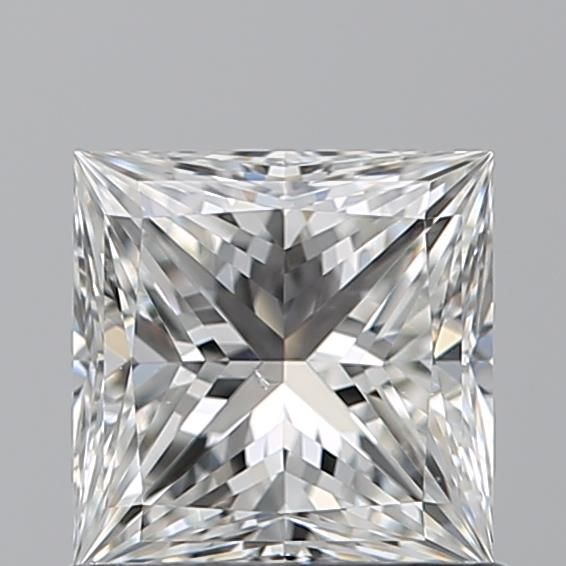 Diamond Natural 0,91Ct G-SI1 Princess - GIA5546350710 1