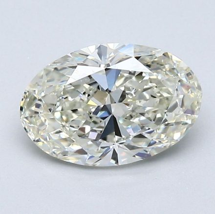 Diamond Natural 1,5Ct K-VS1 Oval - GIA2534790599 1