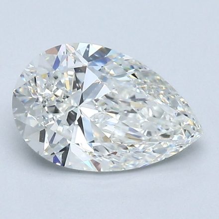 Diamond Natural 1,5Ct H-VS1 Pear - GIA6552140363 1