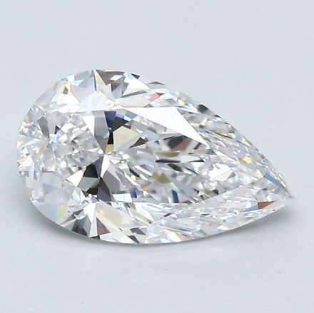 Diamond Natural 1,51Ct D-VS1 Pear - GIA5546543580 1