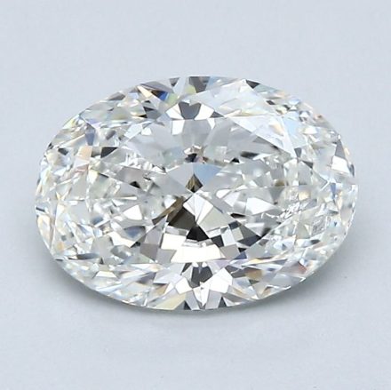 Diamond Natural 1,53Ct H-SI2 Oval - GIA6552383344 1