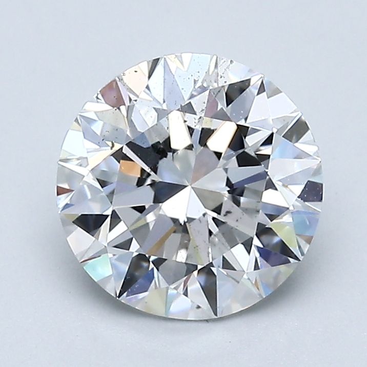 Diamond Natural 1,8Ct D-SI1 Round - GIA3555052180 1
