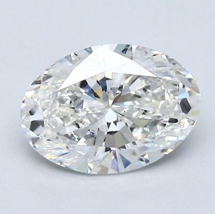Diamond Natural 1,21Ct G-SI1 Oval - GIA3535885981 1