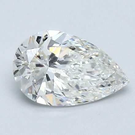 Diamond Natural 1,3Ct H-SI2 Pear - GIA3545497846 1