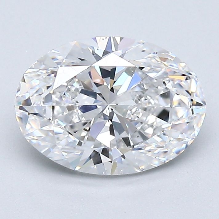Diamond Natural 1,51Ct D-SI1 Oval - GIA2546282935 1