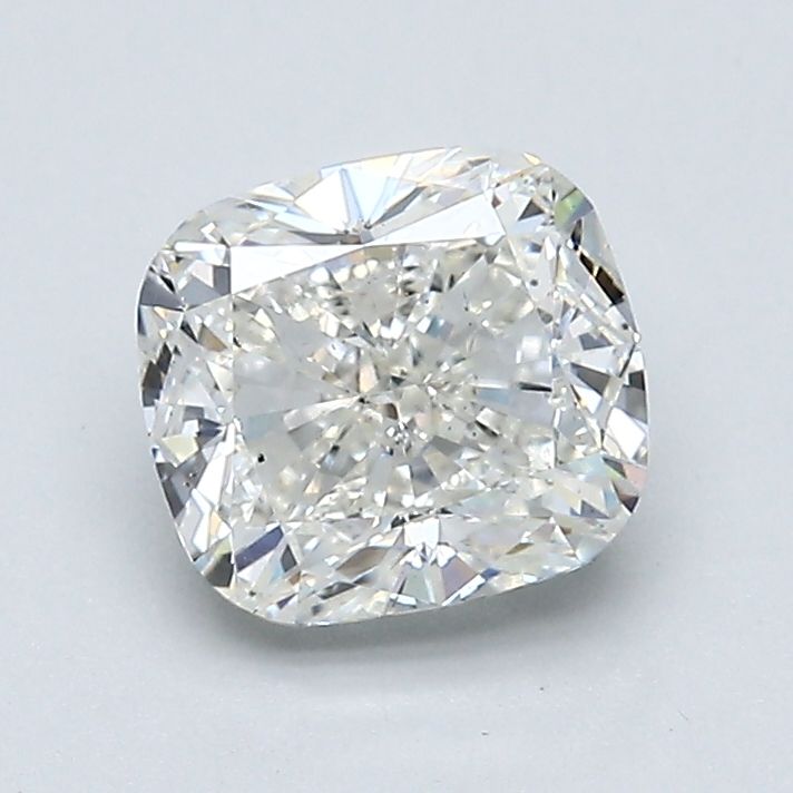 Diamond Natural 1,51Ct H-SI1 Cushion - GIA6515934088 1