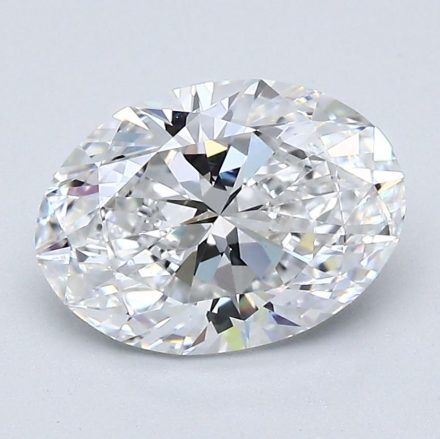 Diamond Natural 1,71Ct E-VVS2 Oval - GIA2546618445 1