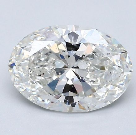 Diamond Natural 1,82Ct H-SI2 Oval - GIA2235687537 1