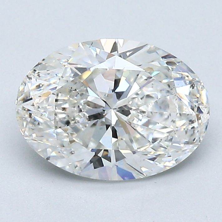 Diamond Natural 1,51Ct H-SI1 Oval - GIA1549856446 1