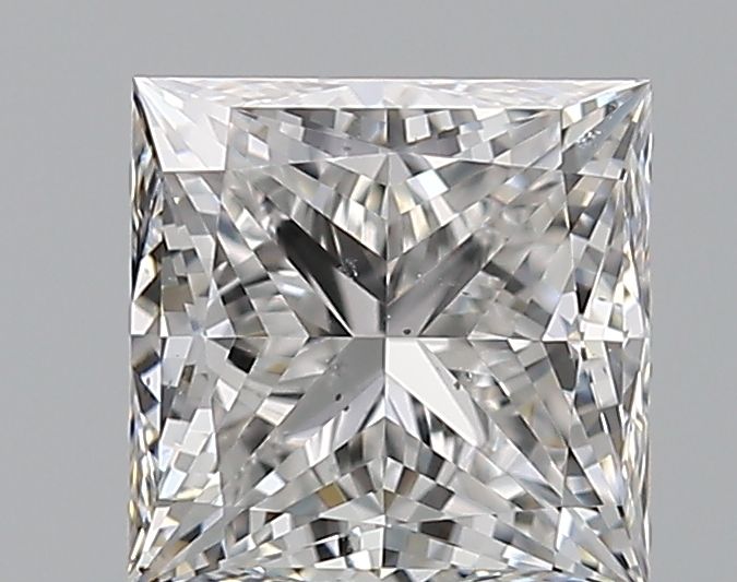 Diamond Natural 0,7Ct E-SI1 Princess - GIA2437471247 1