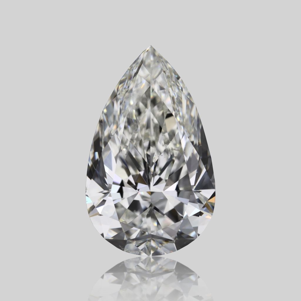 Diamond Natural 1,5Ct H-VS2 Pear - GIA1555499844 1