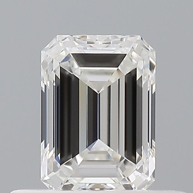 Diamond Natural 0,51Ct F-VVS1 Emerald - GIA6551361451 1