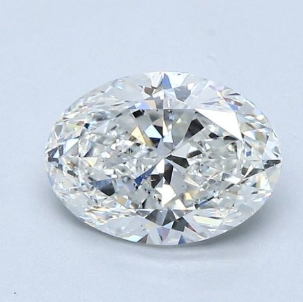 Diamond Natural 1,29Ct G-SI2 Oval - GIA2537468977 1