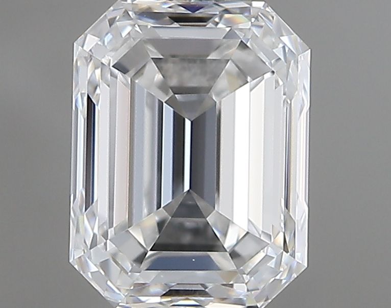 Diamond Natural 0,8Ct F-VVS2 Emerald - GIA5486635370 1