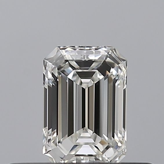 Diamond Natural 0,35Ct F-IF Emerald - GIA7546289477 1