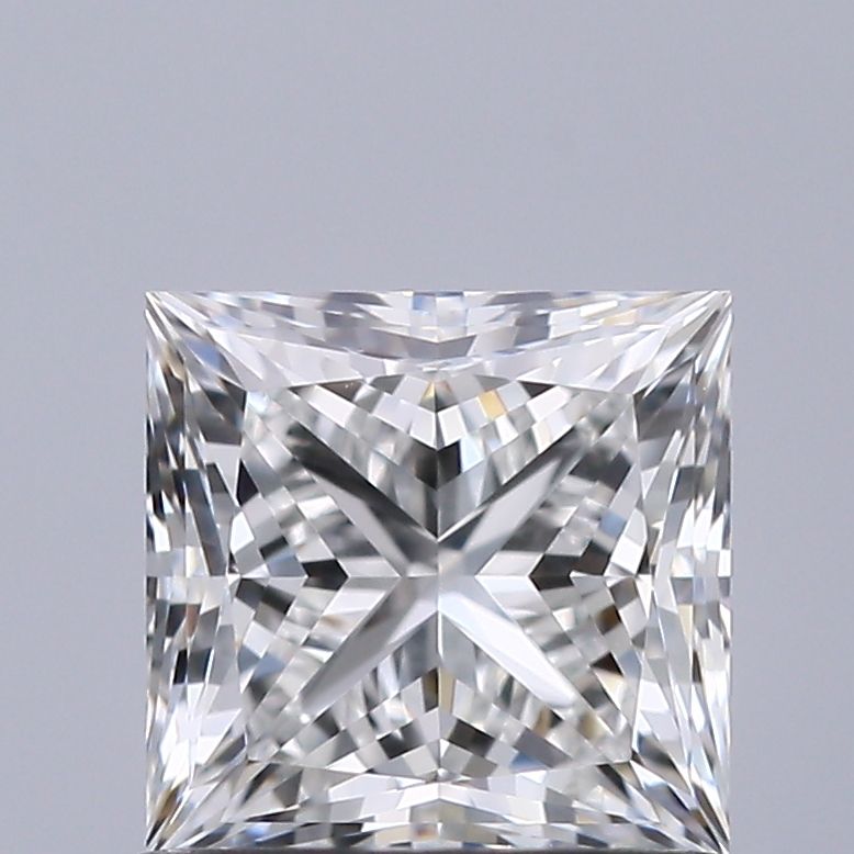 Diamond Natural 0,9Ct F-IF Princess - GIA2557568796 1