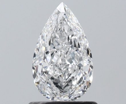 Diamond Natural 1,02Ct D-IF Pear - GIA1555201807 1