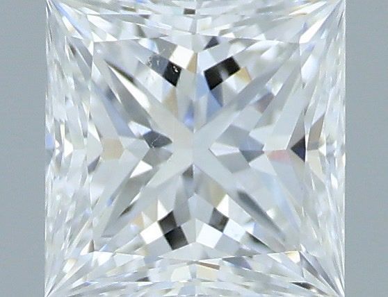 Diamond Natural 0,32Ct E-SI1 Princess - GIA3545028008 1