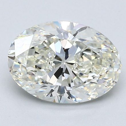 Diamond Natural 1,7Ct J-VVS2 Oval - GIA1545038568 1