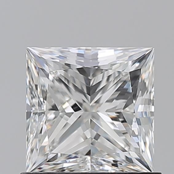 Diamond Natural 0,91Ct F-VVS2 Princess - GIA1558378775 1