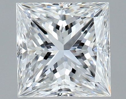 Diamond Natural 0,7Ct E-VS1 Princess - GIA7546558154 1