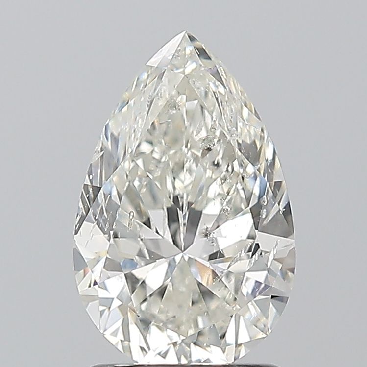 Diamond Natural 1,51Ct H-SI2 Pear - HRD260000102179