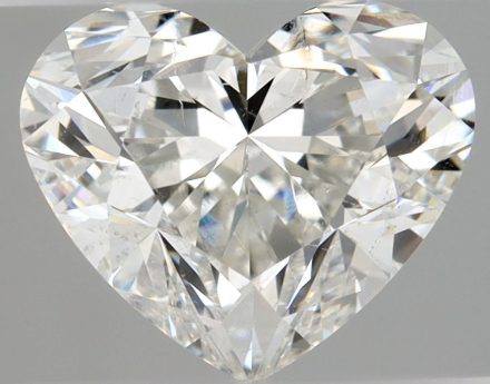 Diamond Natural 1,52Ct H-SI2 Heart - GIA6541823139 1