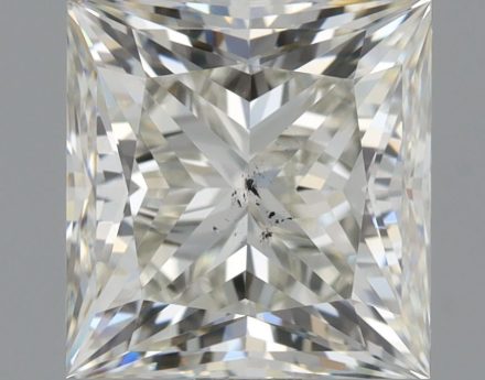 Diamond Natural 1,7Ct J-SI2 Princess - GIA6224677173 1
