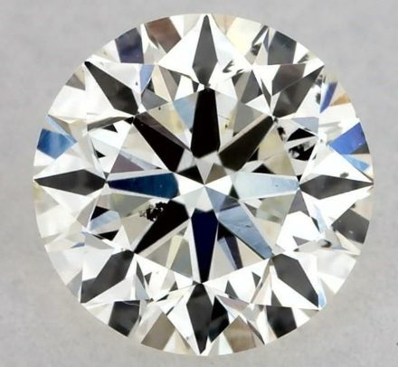 Diamond Natural 0,4Ct K-SI1 Round - GIA5343782207 1