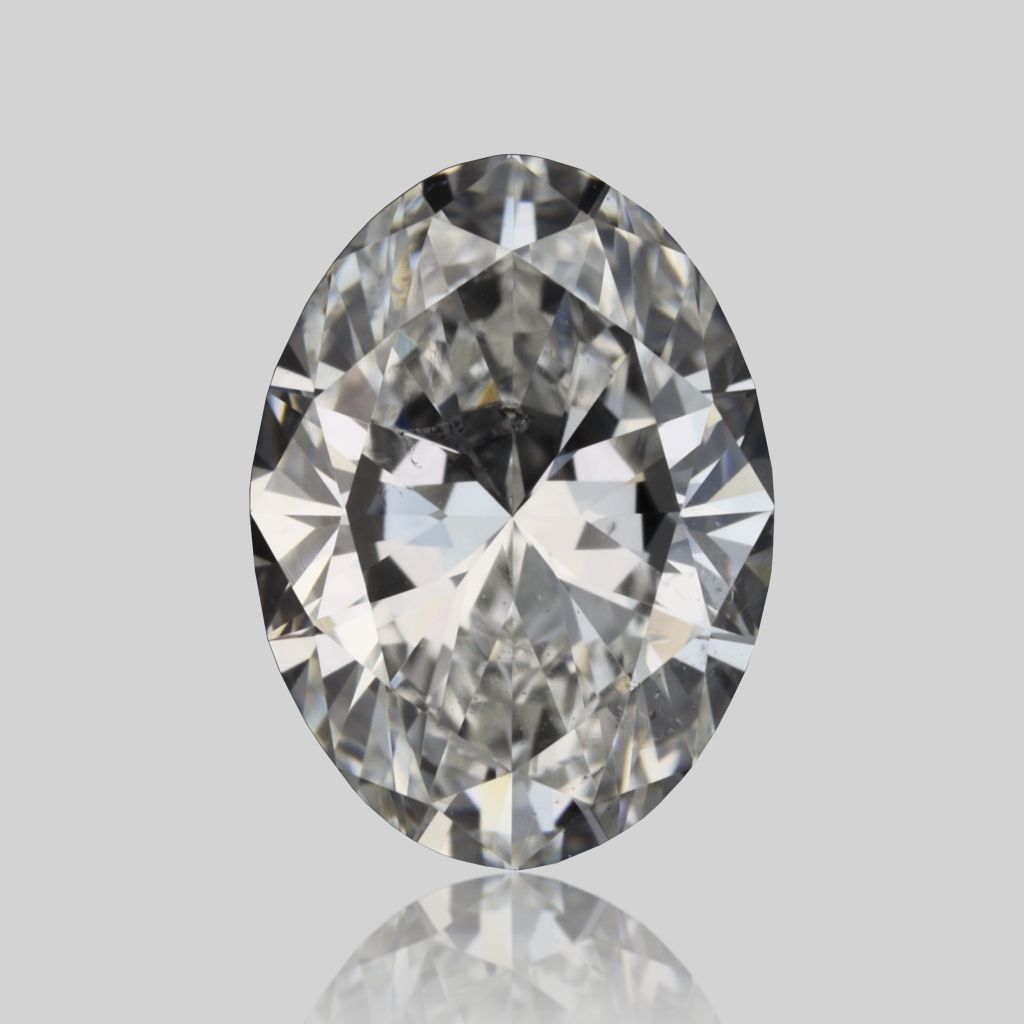 Diamond Natural 0,8Ct F-SI2 Oval - GIA7528875539 1