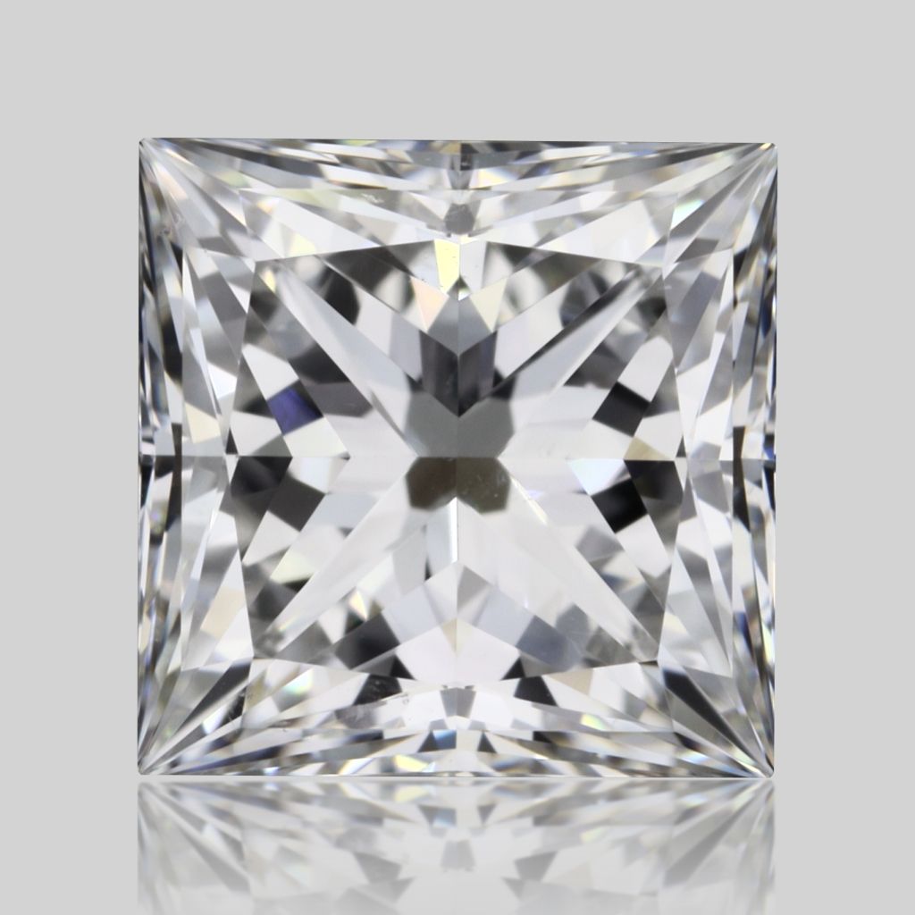 Diamond Natural 1,04Ct F-SI1 Princess - GIA6552334451 1