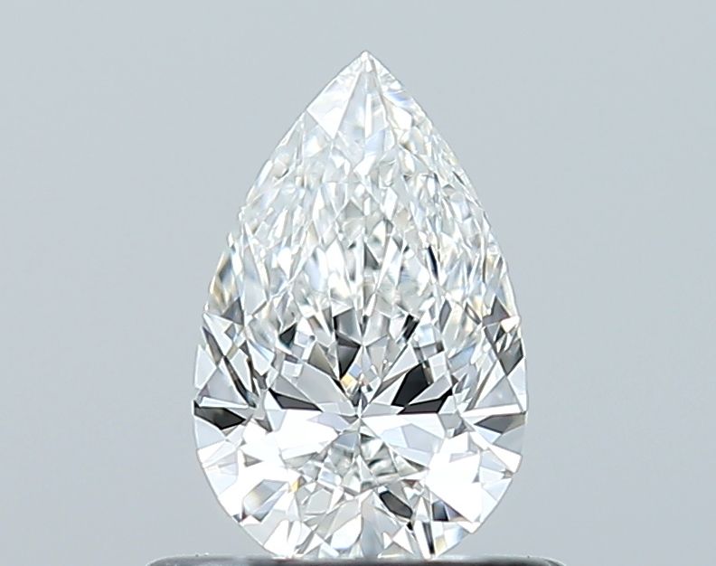 Diamond Natural 0,5Ct F-VVS1 Pear - GIA7551343942 1