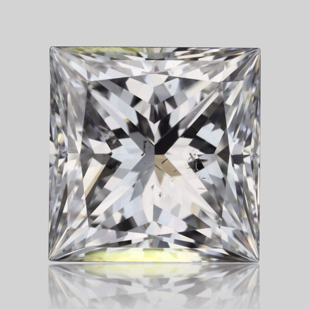 Diamond Natural 1,01Ct E-SI1 Princess - GIA2537298435 1