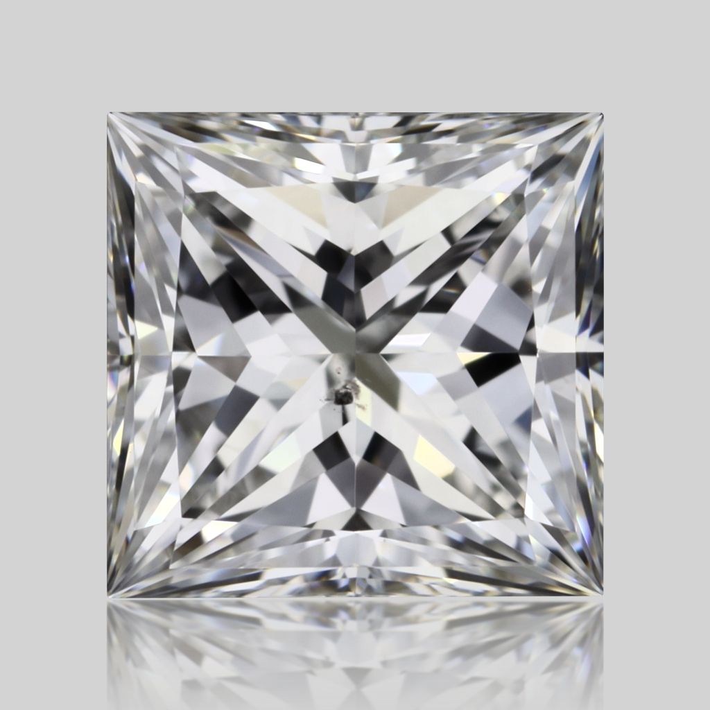 Diamond Natural 1,01Ct G-SI1 Princess - GIA1553368082 1