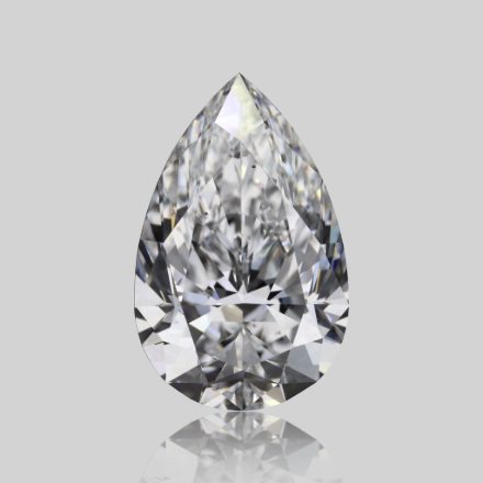 Diamond Natural 1,52Ct D-VS2 Pear - GIA3555414872 1