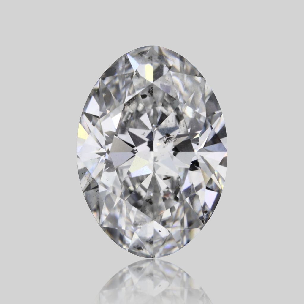 Diamond Natural 1,51Ct D-SI2 Oval - GIA6541895698 1