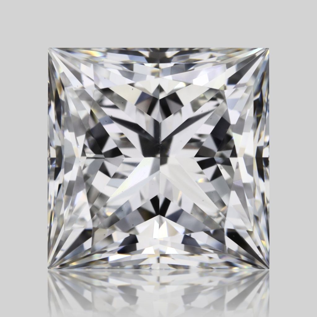 Diamond Natural 1,7Ct E-VS2 Princess - GIA6555323138 1