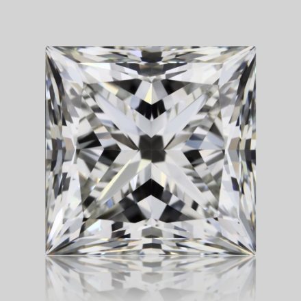Diamond Natural 1,53Ct J-VVS1 Princess - GIA7558110822 1
