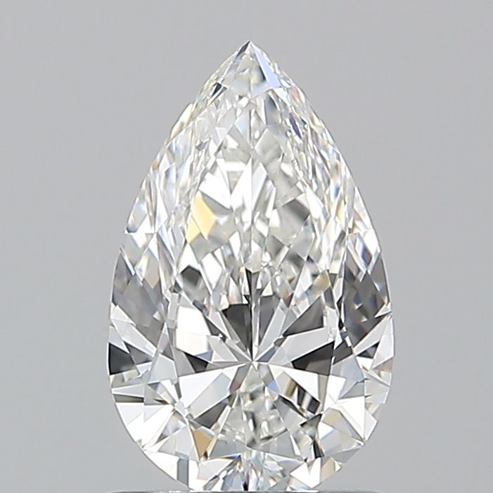Diamond Natural 0,9Ct F-VVS2 Pear - GIA6551488219 1