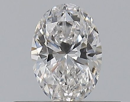 Diamond Natural 0,31Ct D-SI2 Oval - GIA2474806958 1