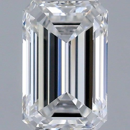 Diamond Natural 0,4Ct E-VVS2 Emerald - GIA7552211794 1
