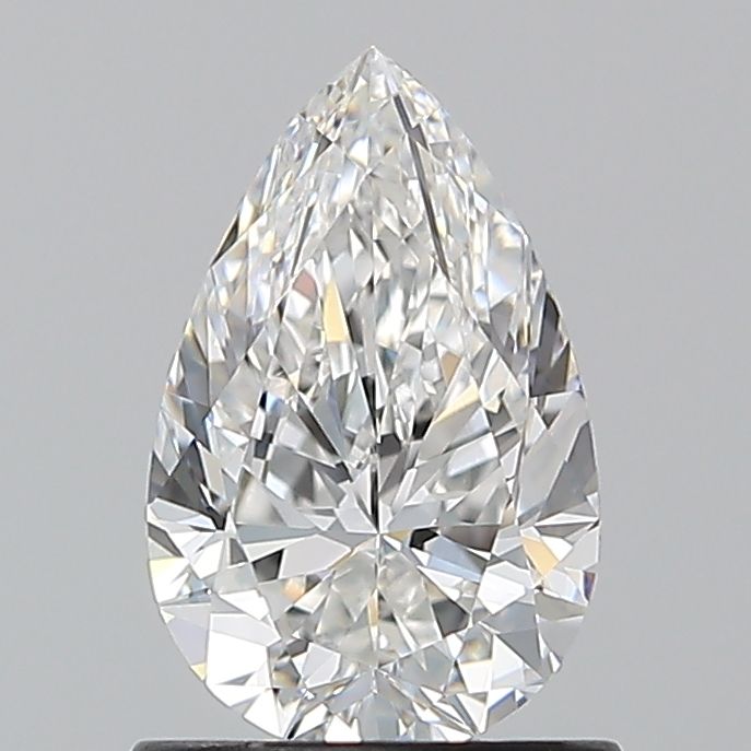 Diamond Natural 1Ct F-VVS1 Pear - GIA6552594265 1