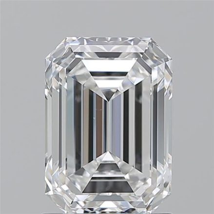 Diamond Natural 1,7Ct E-VS1 Emerald - GIA7558309999 1