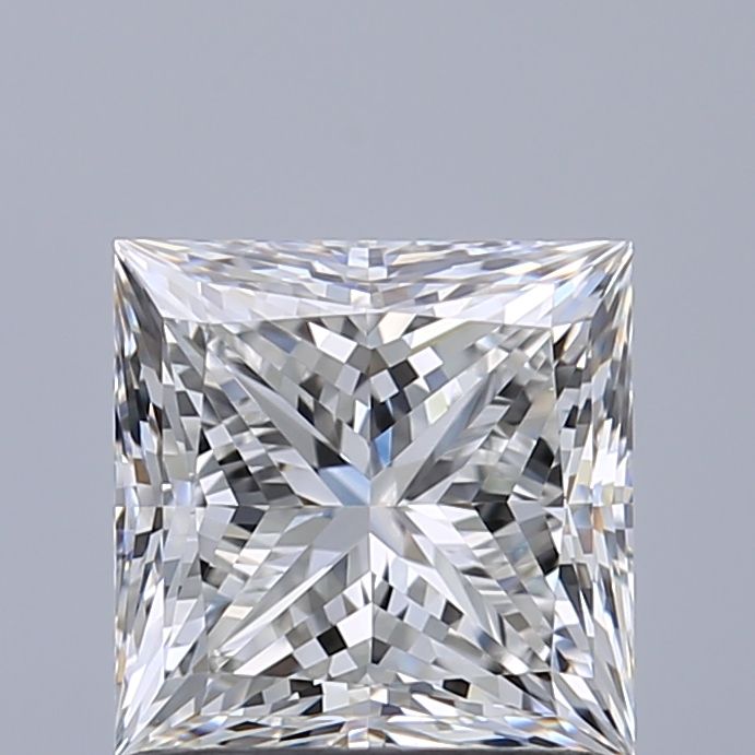 Diamond Natural 1,2Ct F-VVS1 Princess - GIA7551631786 1